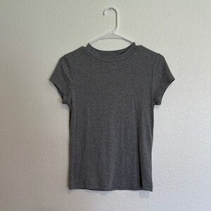 Gray a new day basic T